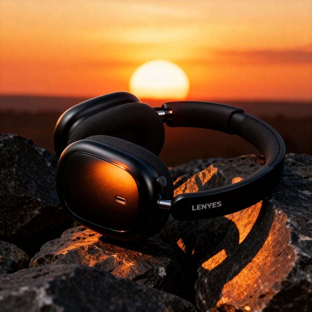 Lenyes LH62 ANC Premium Noise-Cancelling Headphones
