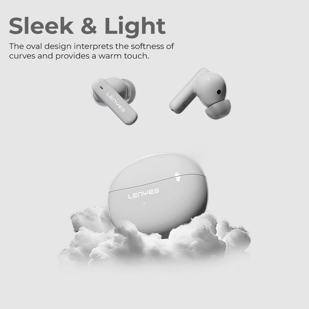 LENYES AIR 100 ANC + ENC Wireless Earbuds