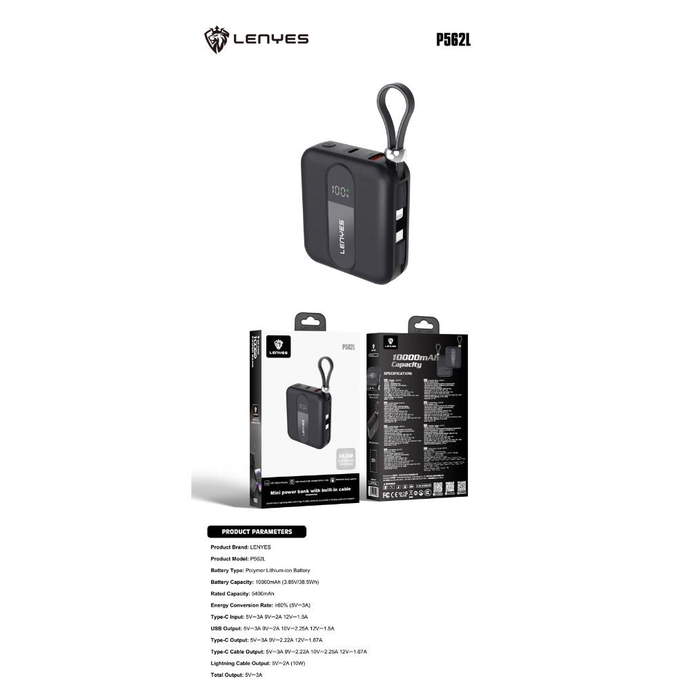 LENYES P562L Power Bank