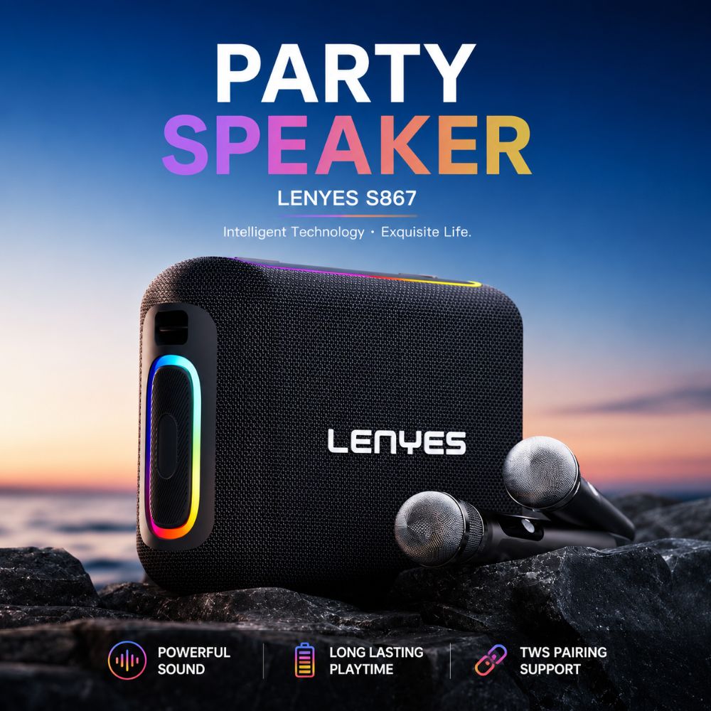 LENYES S867 200watt Portable Party Speaker