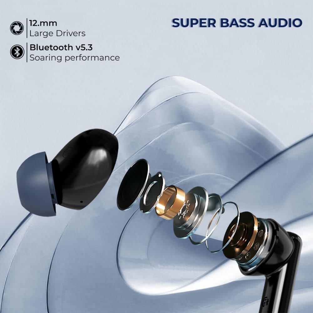 LENYES AIR 100 ANC + ENC Wireless Earbuds