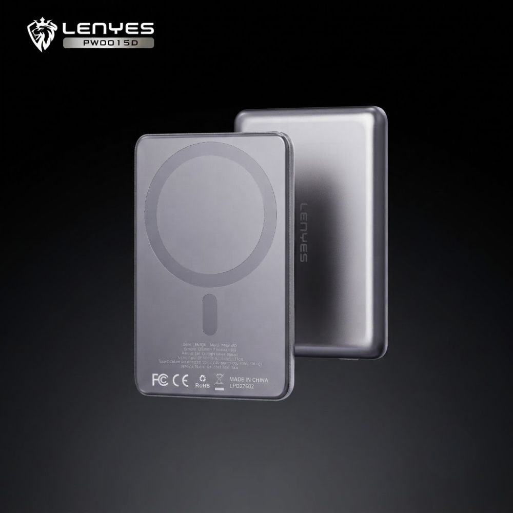 LENYES PW1015D Magnetic Wireless Power Bank