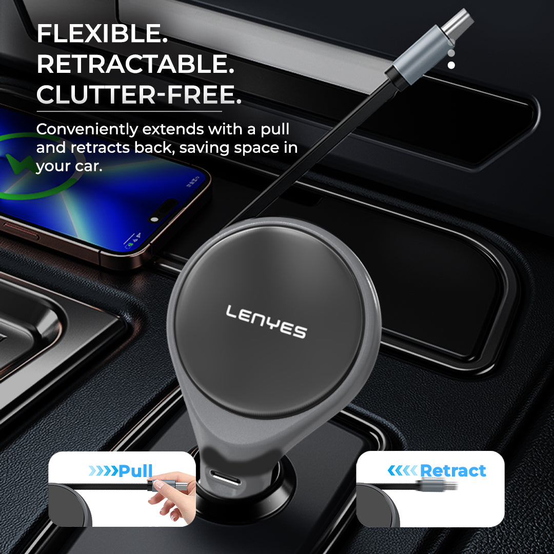 Lenyes CA820 60W Car Charger