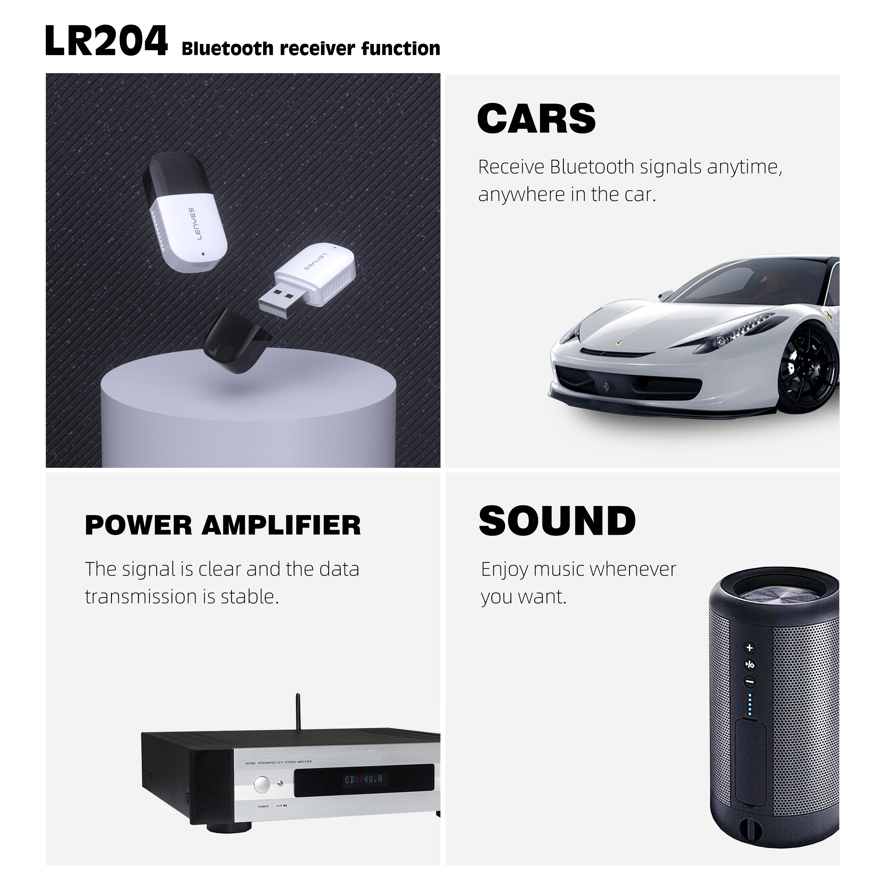 LR204 Bluetooth Dongle