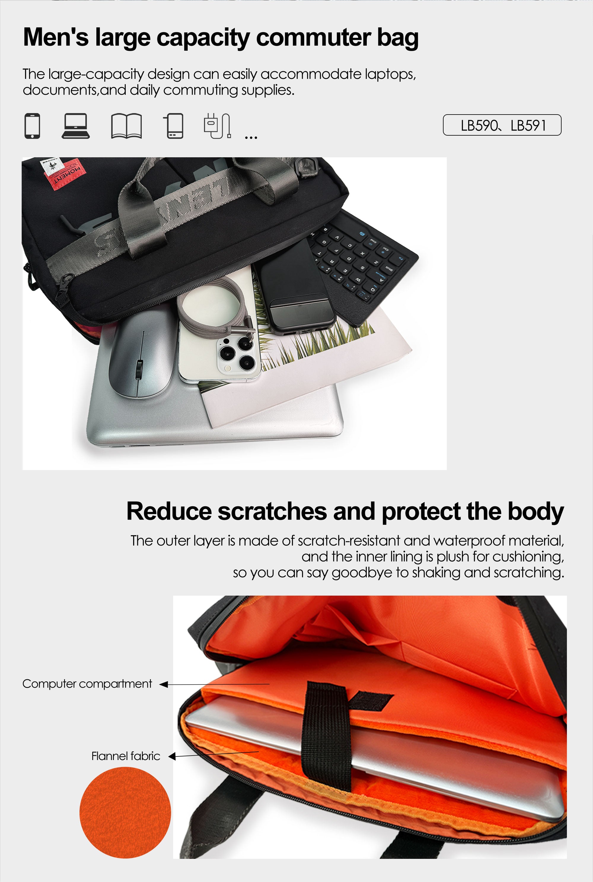 LB591 Premium 15" Laptop Bag