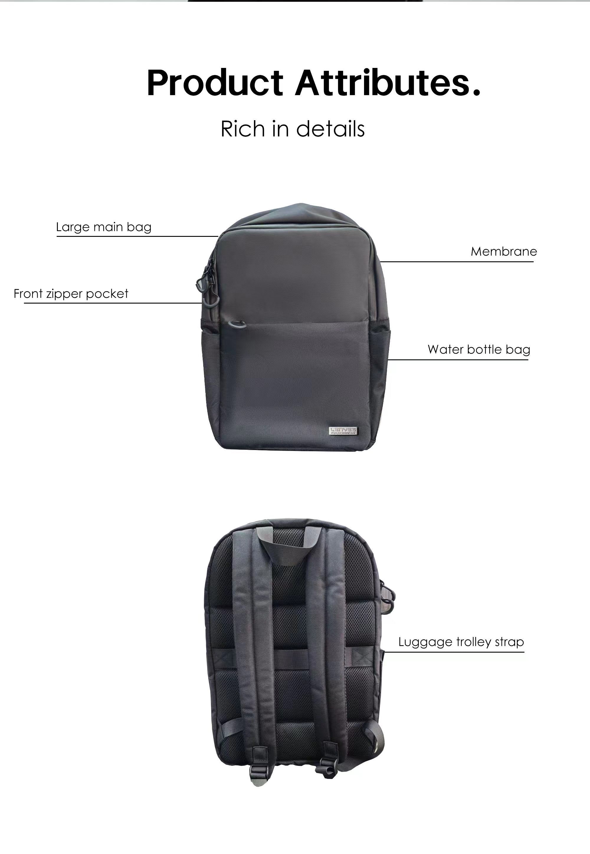 Lenyes LB572 Durable & Stylish Backpack