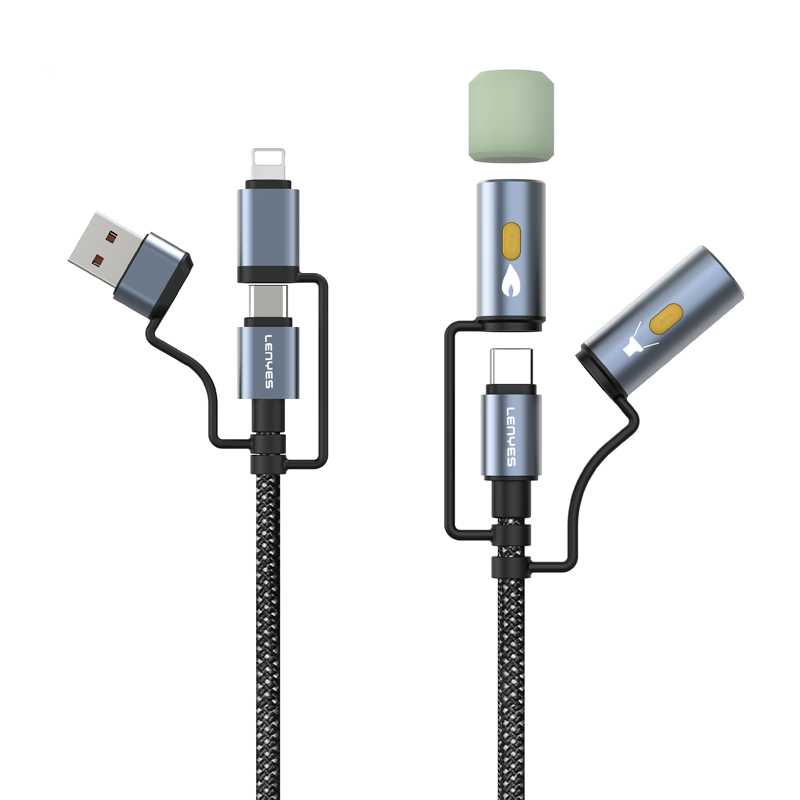 Lenyes LC112 6 in 1 Braided Cable