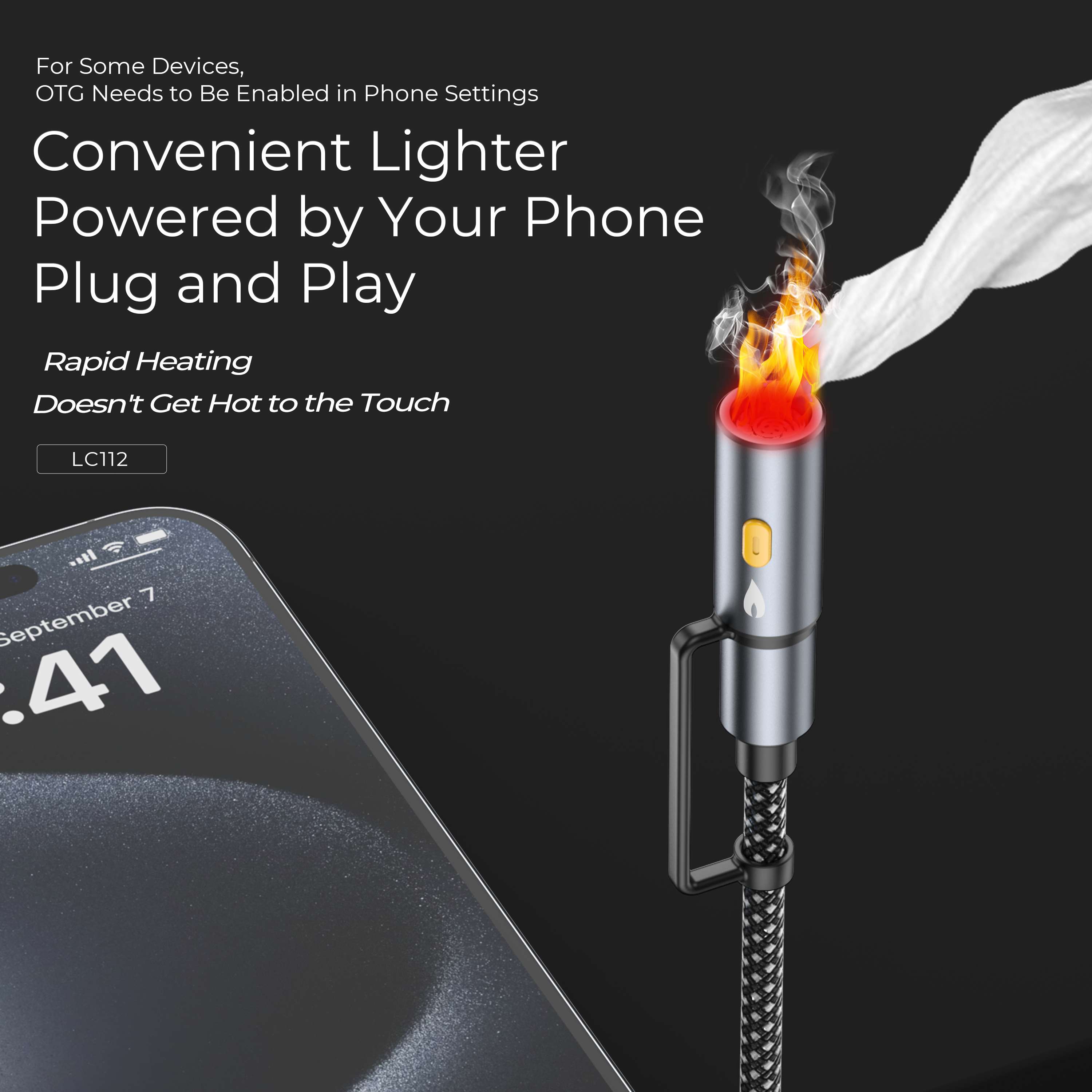 Lenyes LC112 6 in 1 Braided Cable