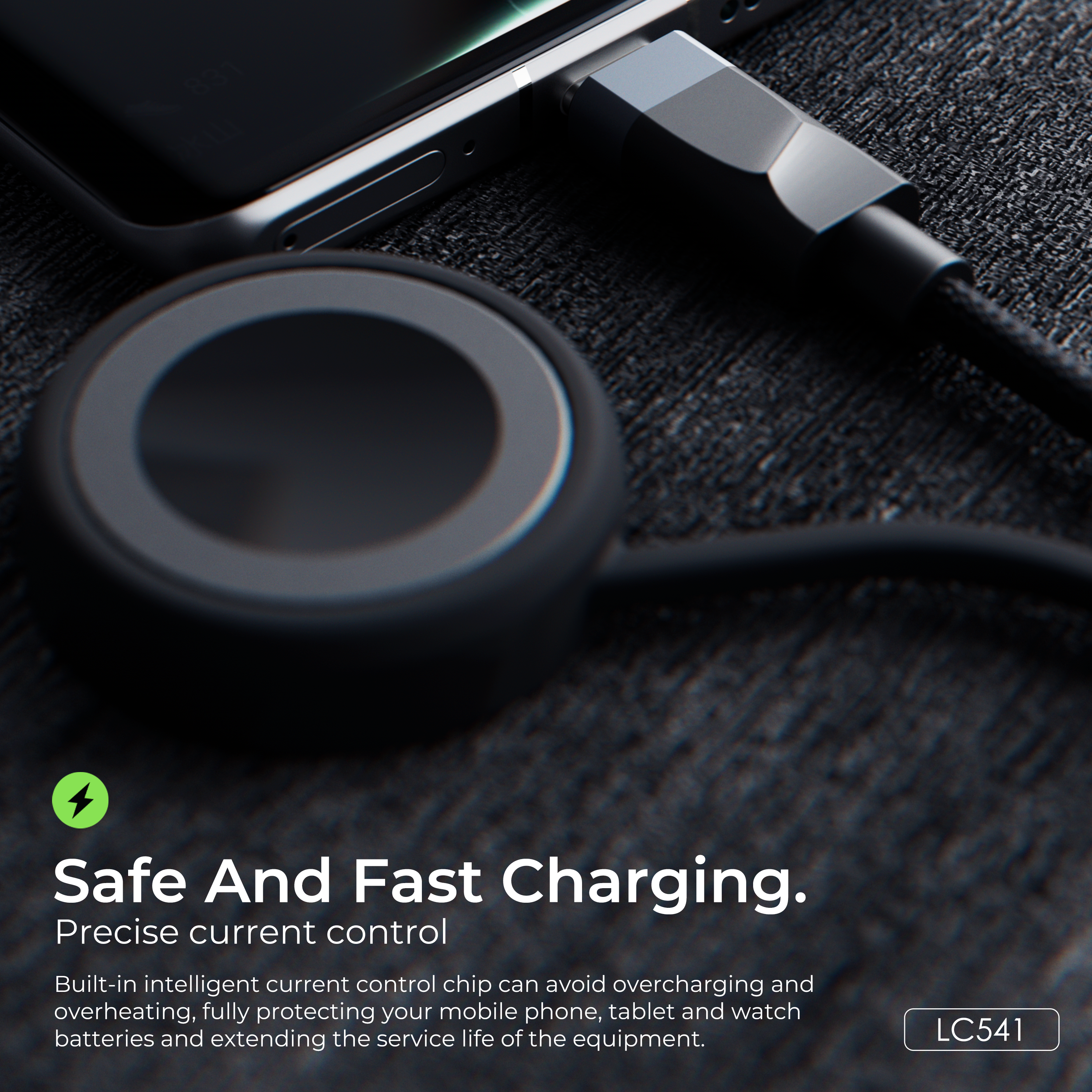 Lenyes LC541 6 in 1 with Apple Watch Charger Cable