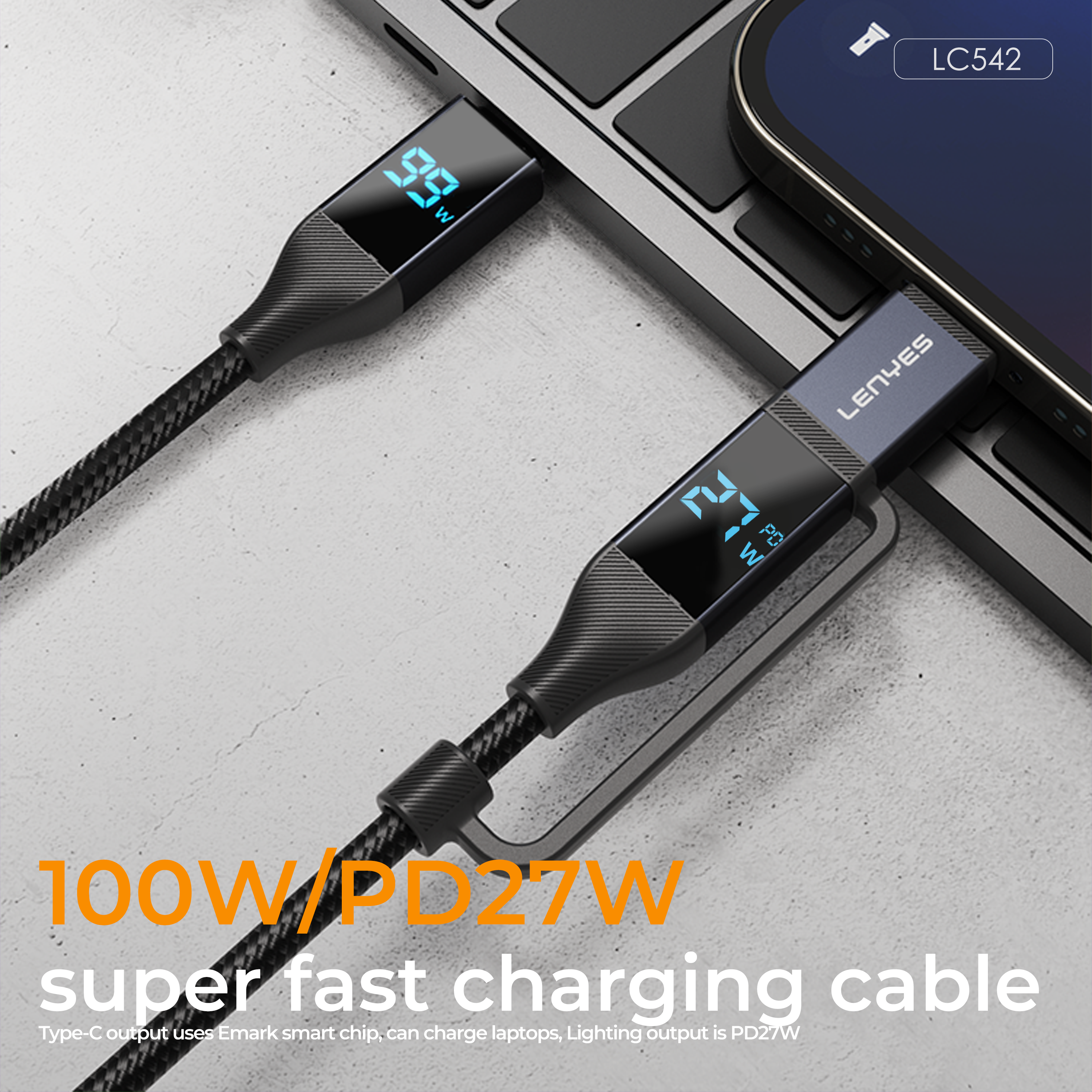 Lenyes LC542 4 in 1 Cable
