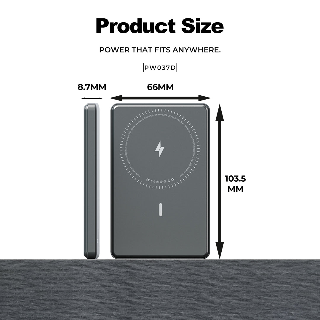 Lenyes PW037D 5000 mAh Mag Power Bank