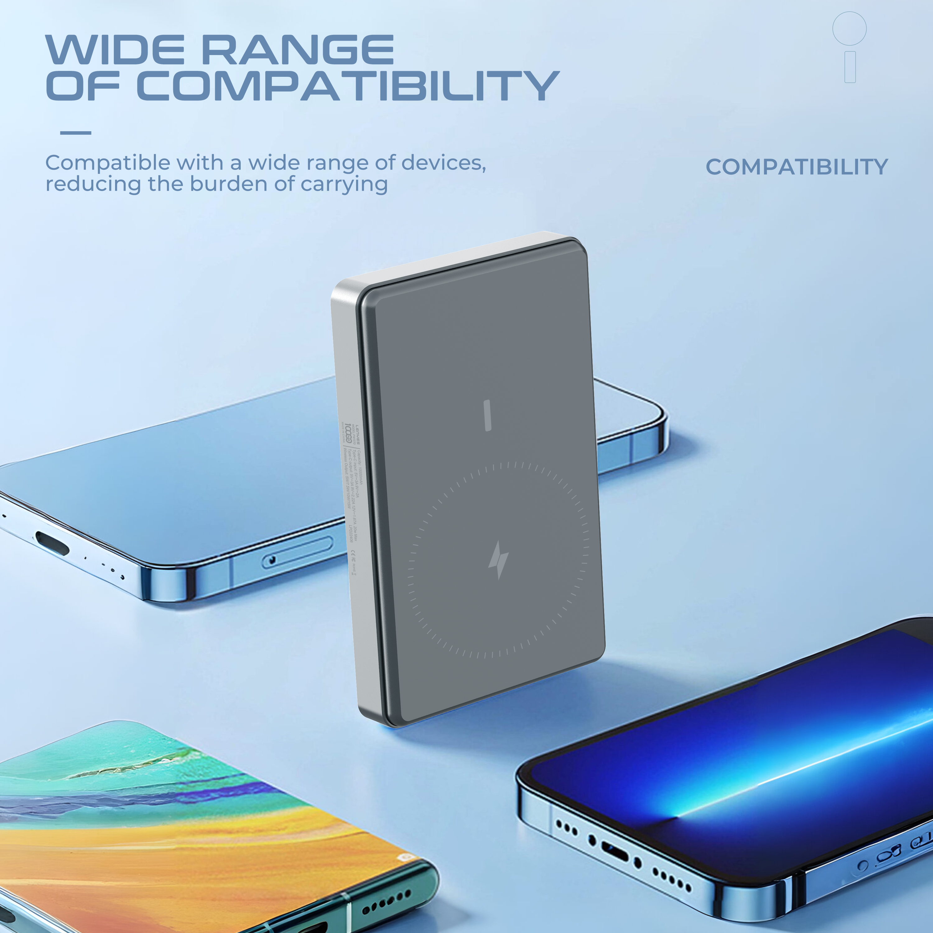 Lenyes PW137D 10000 mAh Mag Power Bank