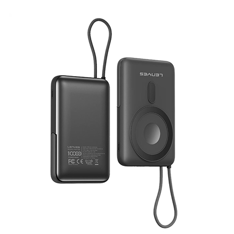 LENYES PW173D 10000mAh Wireless Power Bank