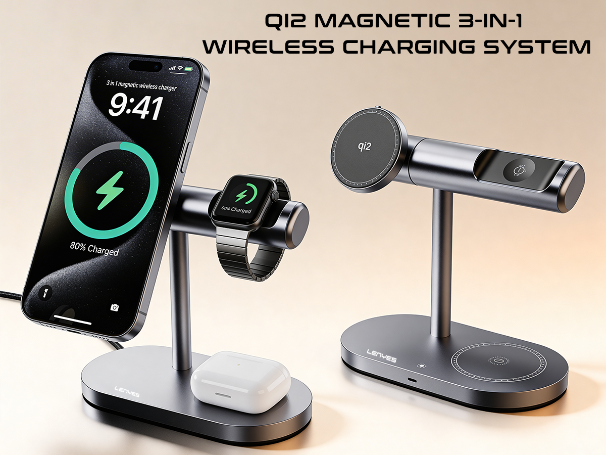 Lenyes PW319 Wireless Desk Charger