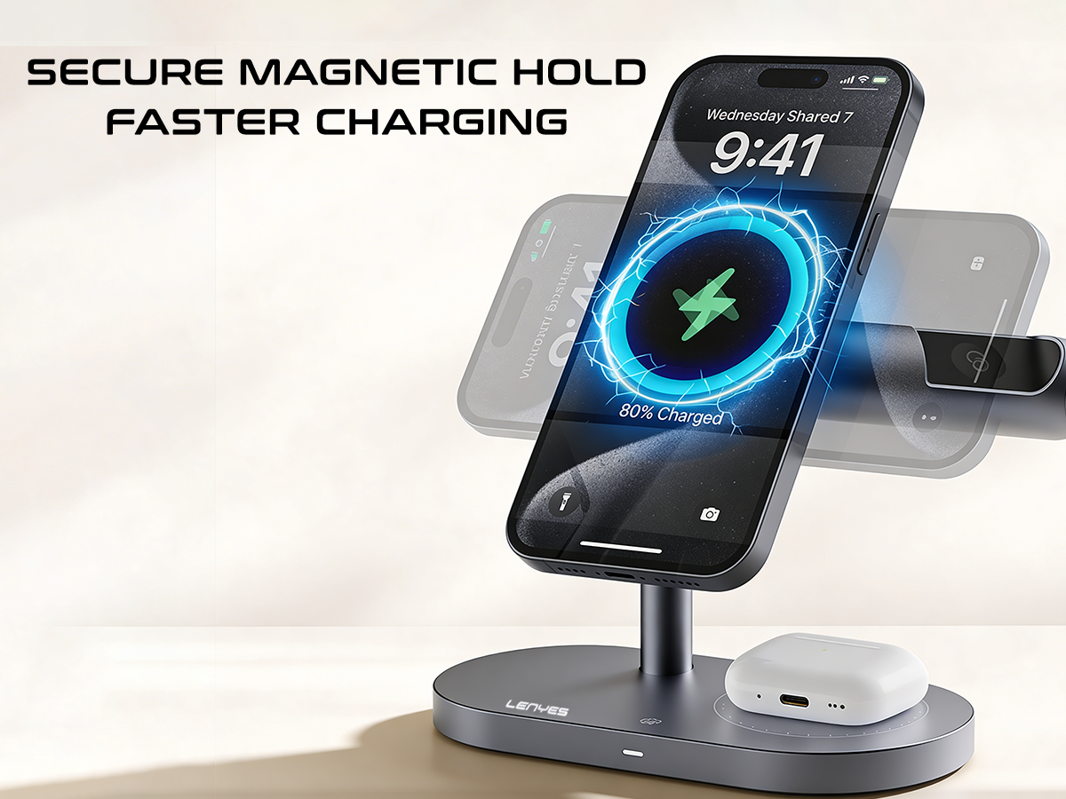 Lenyes PW319 Wireless Desk Charger