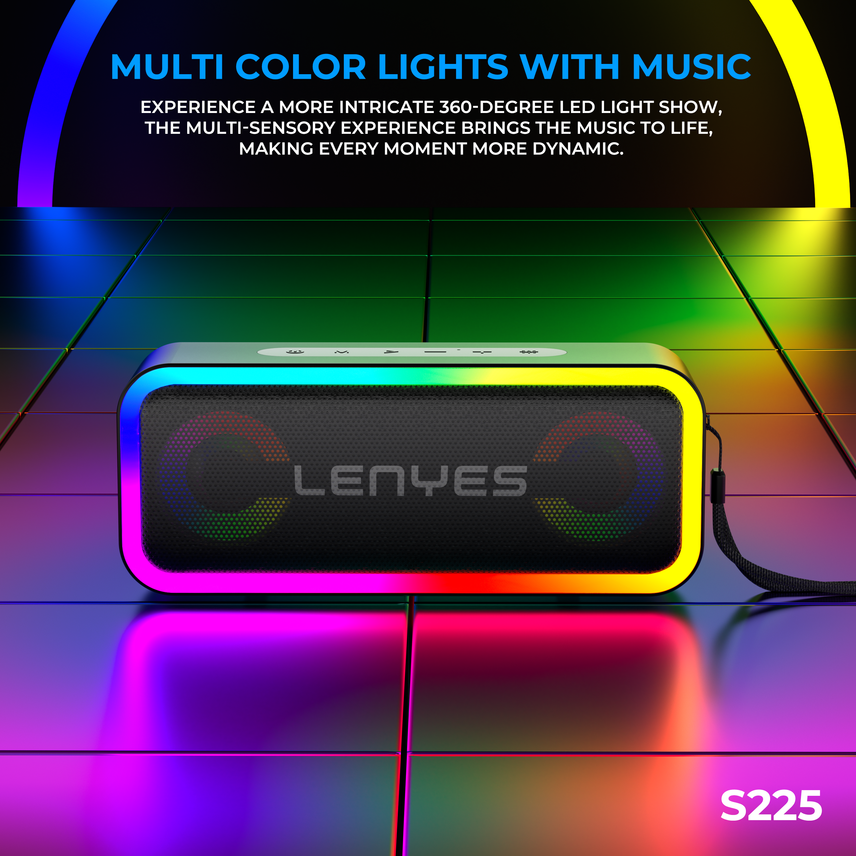 Lenyes S225 20 Watt Portable Speaker