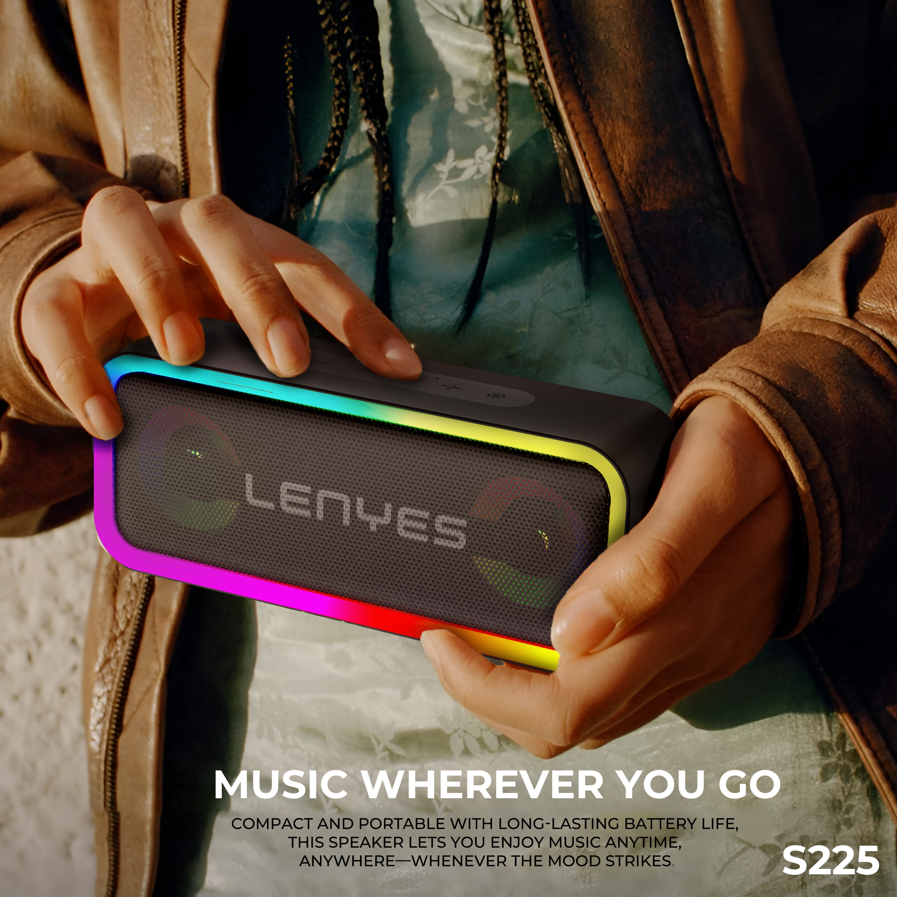 Lenyes S225 20 Watt Portable Speaker
