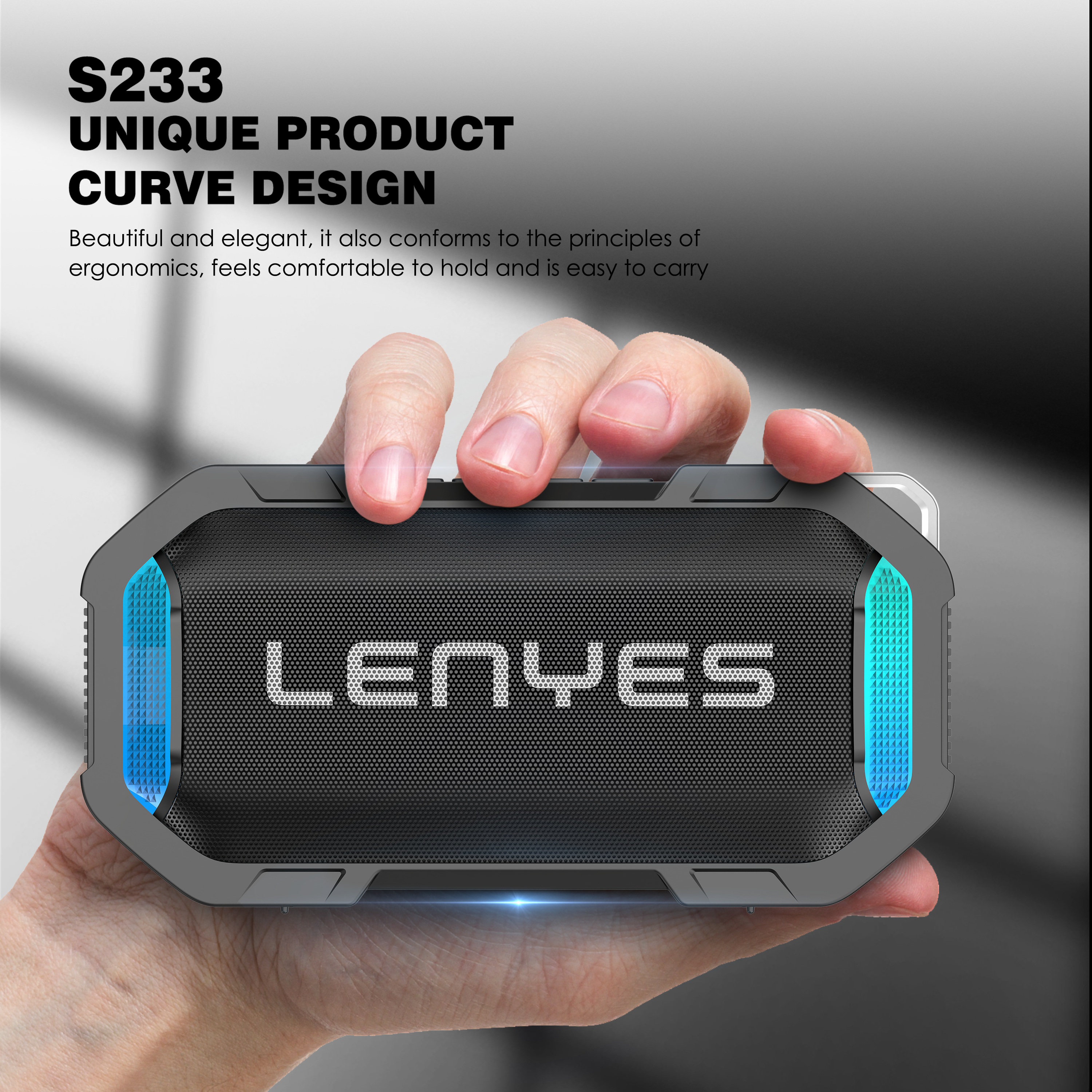 Lenyes S233 12 Watt Portable Speaker