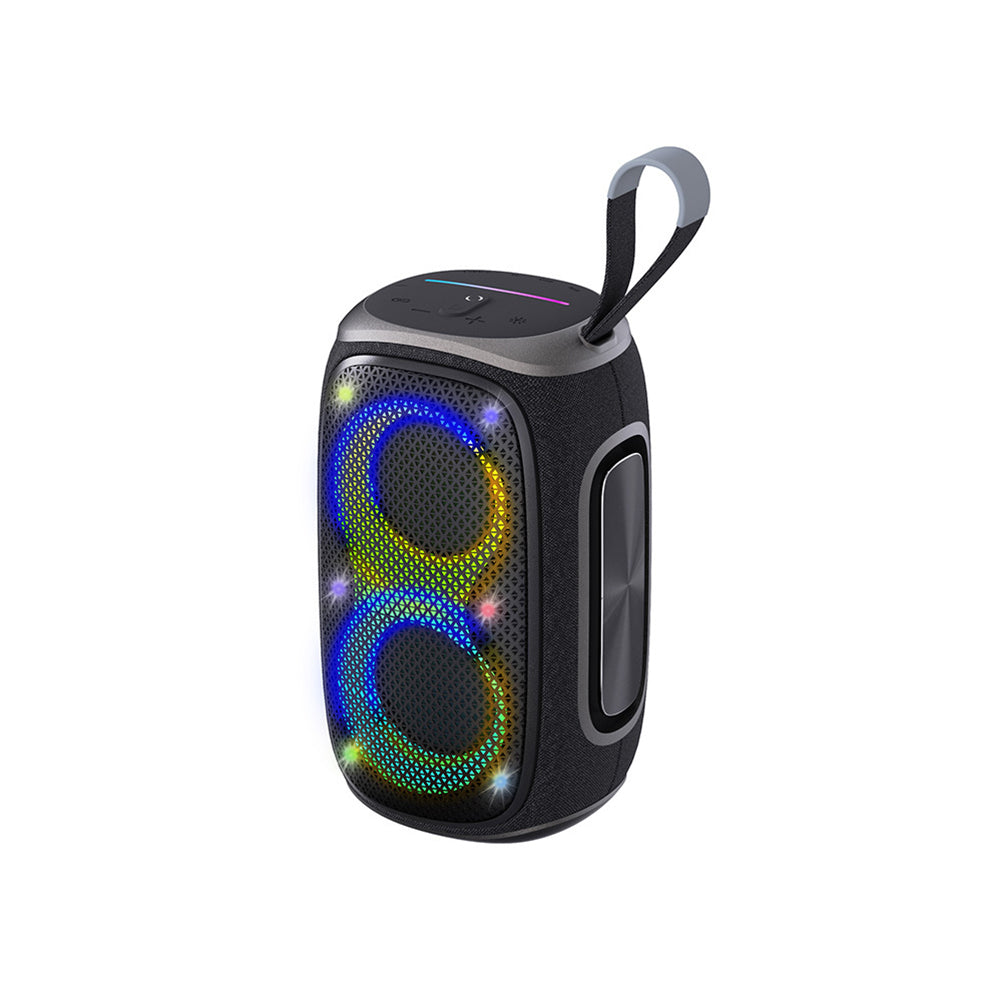 LENYES S865 40W Luminous Outdoor Bluetooth Speaker with Ring RGB & IPX5 Waterproof