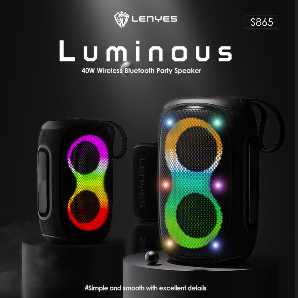 Lenyes S865 40 Watt Portable Speaker