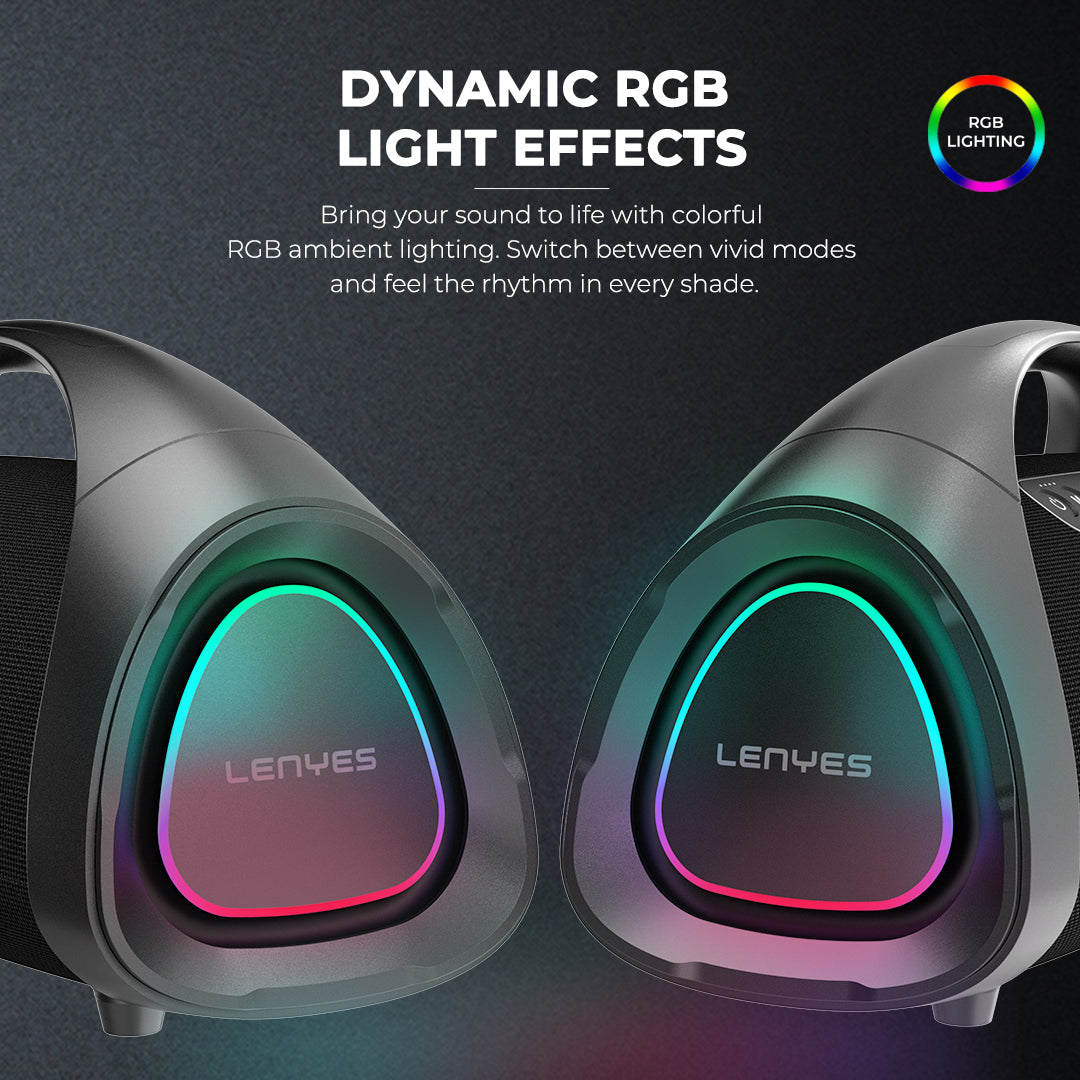 LENYES S873 400W Portable Party Speaker