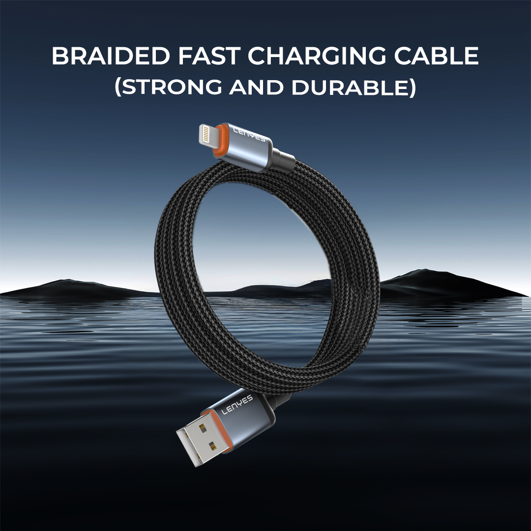 Lenyes LC528 USB to Lightning 30W Cable