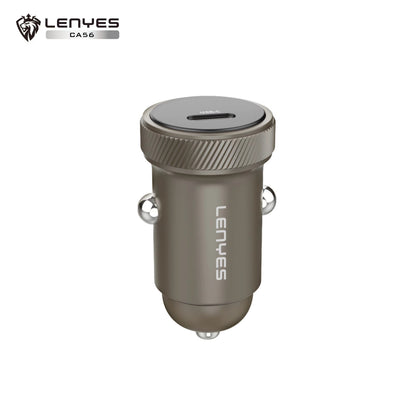 Lenyes CA56 (30W Type-C) Metal Car Charger