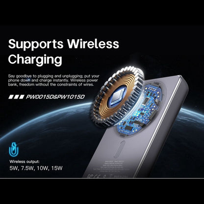 LENYES PW1015D Magnetic Wireless Power Bank