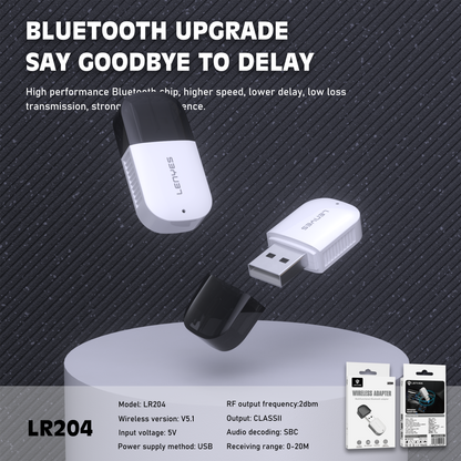 Lenyes LR204 Bluetooth Dongle