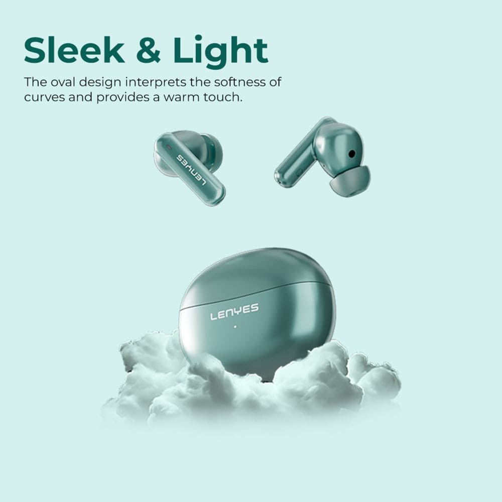 LENYES AIR 100 ANC + ENC Wireless Earbuds