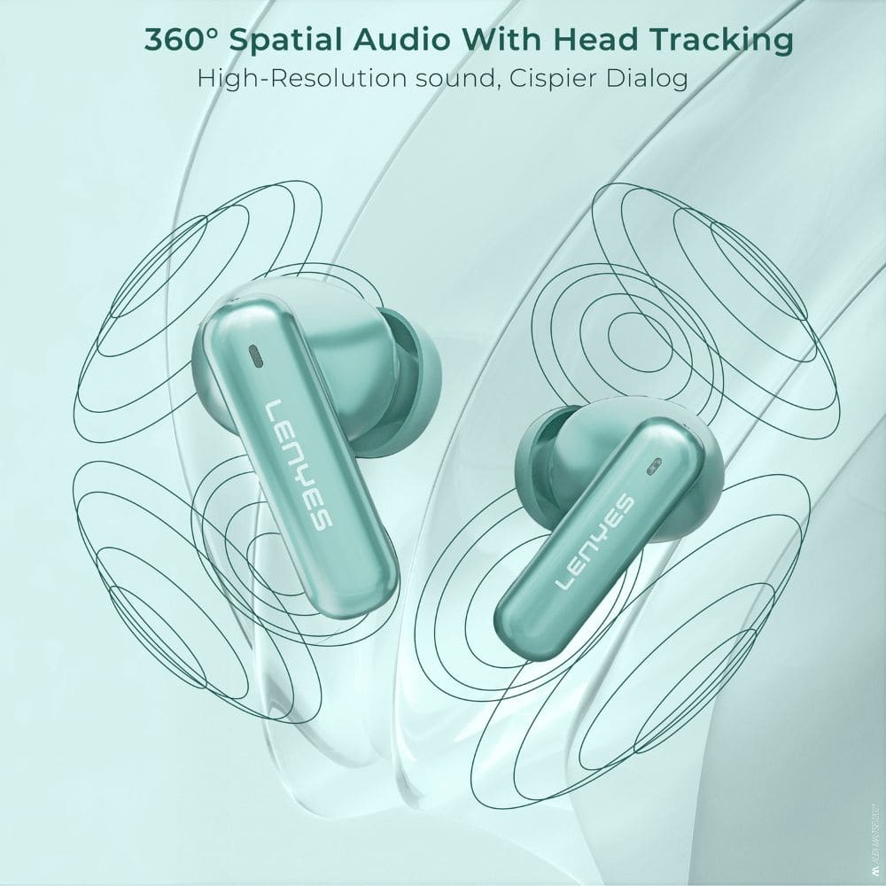 LENYES AIR 100 ANC + ENC Wireless Earbuds