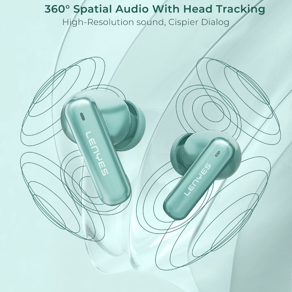 LENYES AIR 100 ANC + ENC Wireless Earbuds