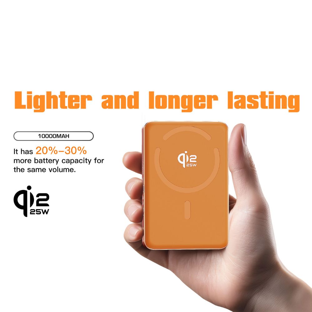 LENYES PW1018D Solid-State Battery Power Bank Qi2