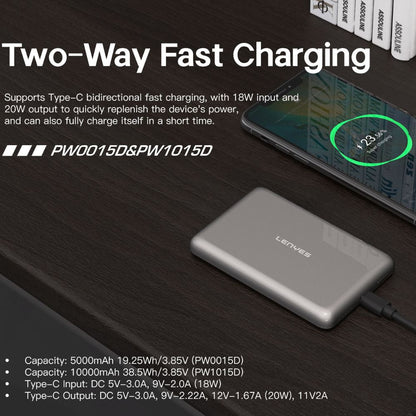 LENYES PW1015D Magnetic Wireless Power Bank
