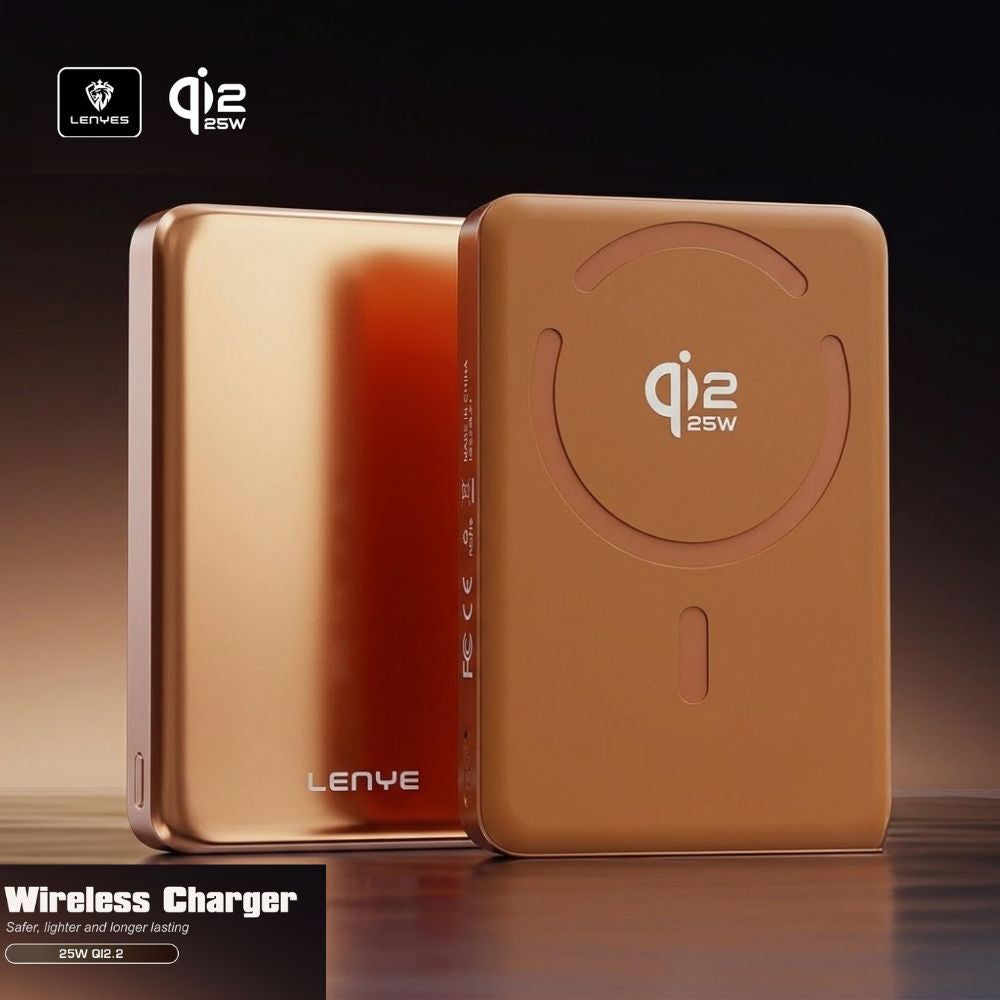 LENYES PW1018D Solid-State Battery Power Bank Qi2