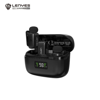 LENYES LM206 Wireless Lavalier Microphone