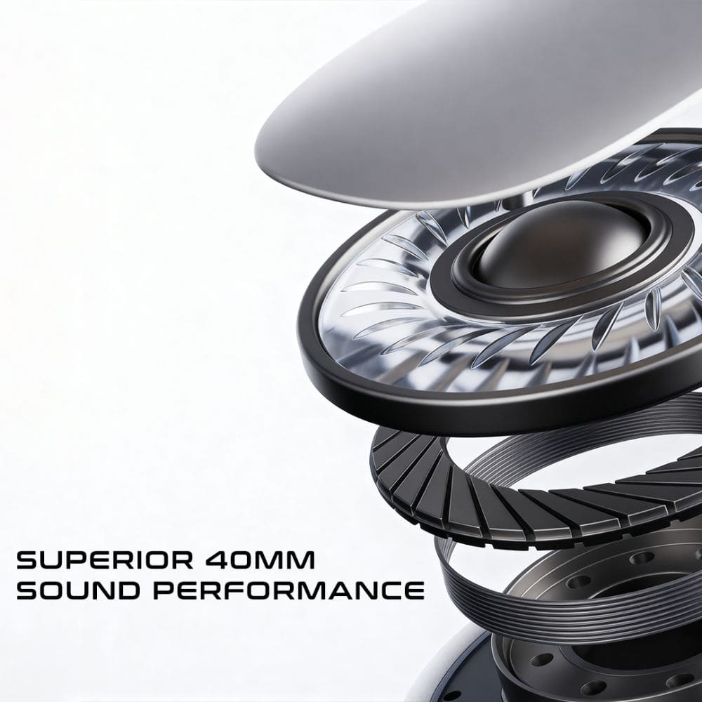 Lenyes LH62 ANC Premium Noise-Cancelling Headphones