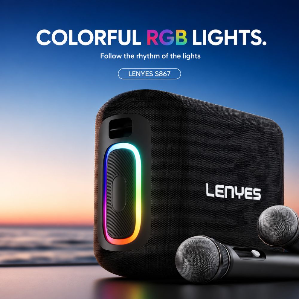 LENYES S867 200watt Portable Party Speaker
