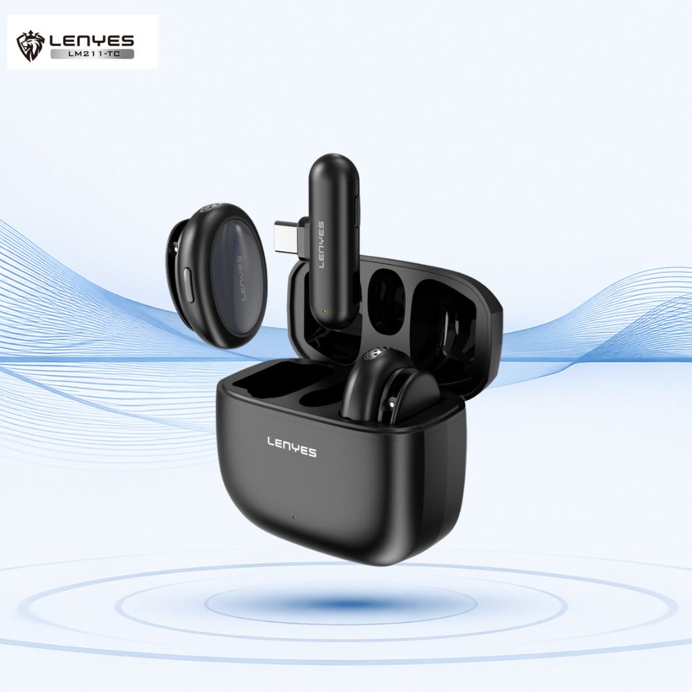 LENYES LM211 AI Lavalier Microphone