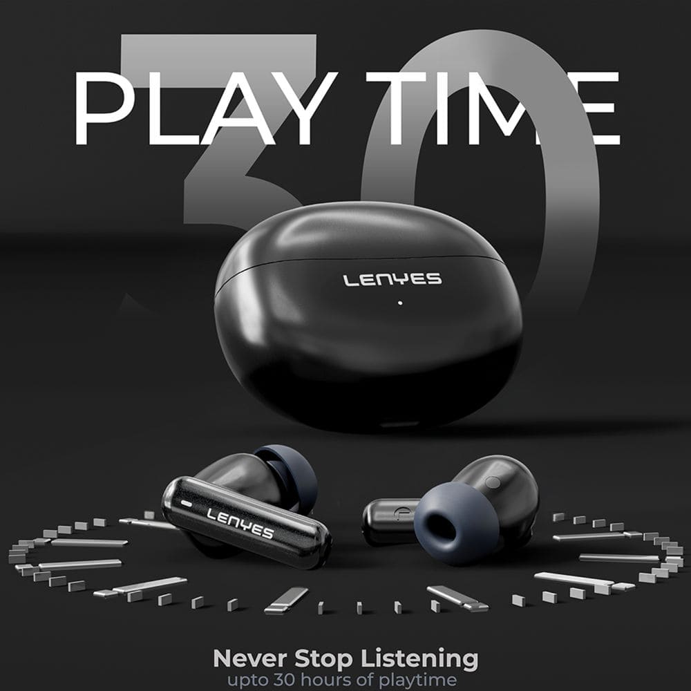 LENYES AIR 100 ANC + ENC Wireless Earbuds