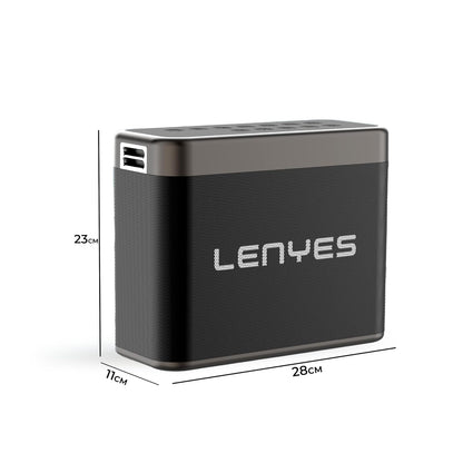 Lenyes S832 160 Watt Peak Karaoke Portable Party Speaker