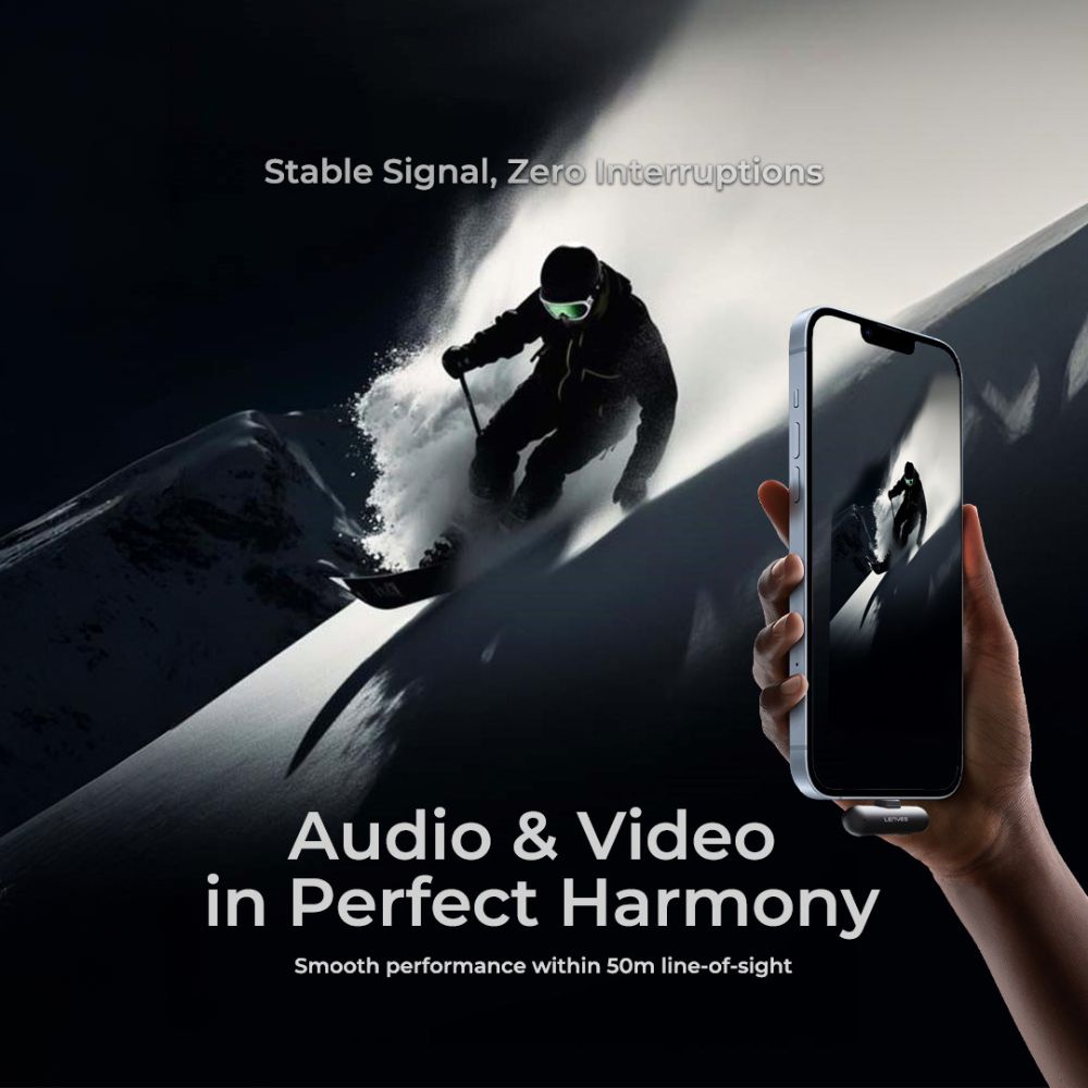 LENYES LM210 AI Wireless Collar Microphone