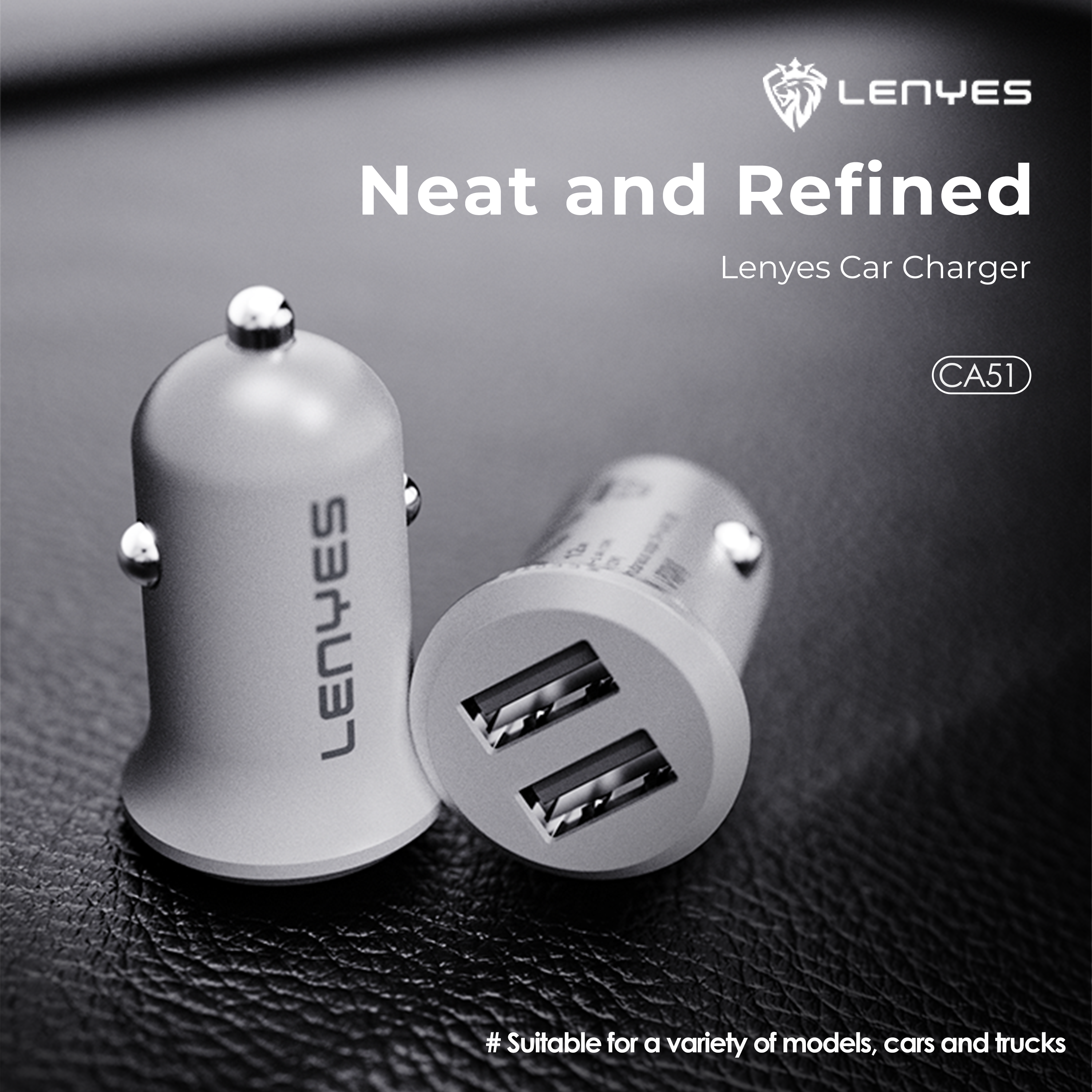 CA51 (12 Watt) Car Charger