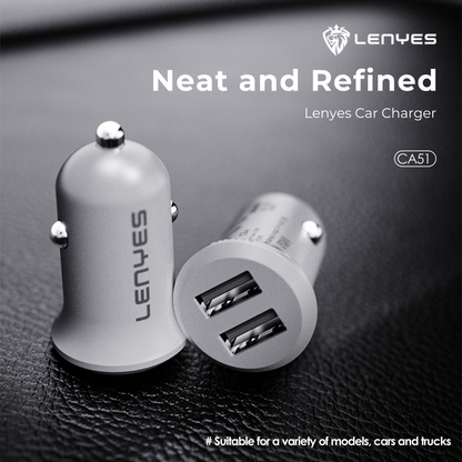 Lenyes CA51 (12 Watt) Car Charger