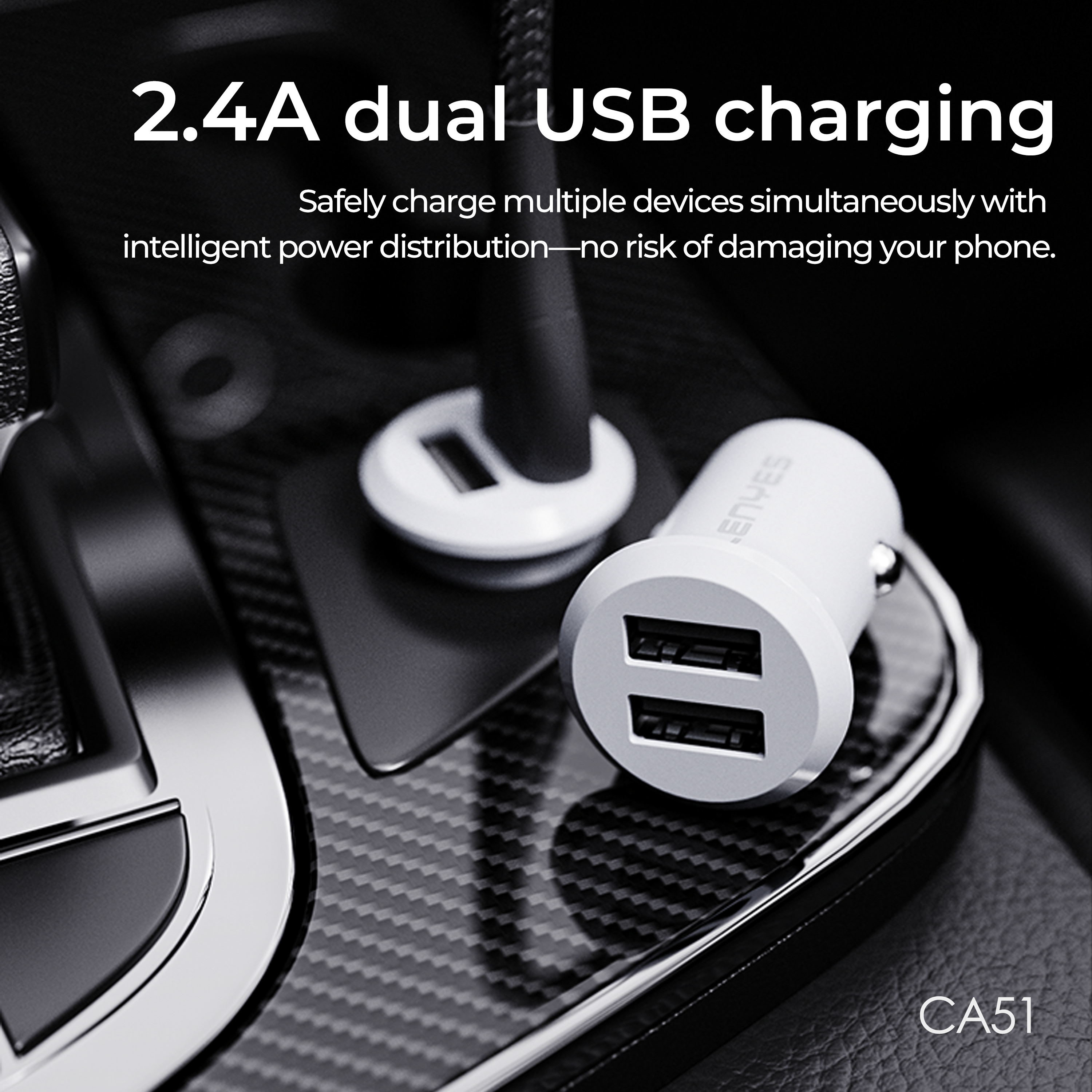 CA51 (12 Watt) Car Charger