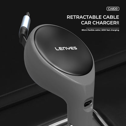 Lenyes CA820 60W Car Charger