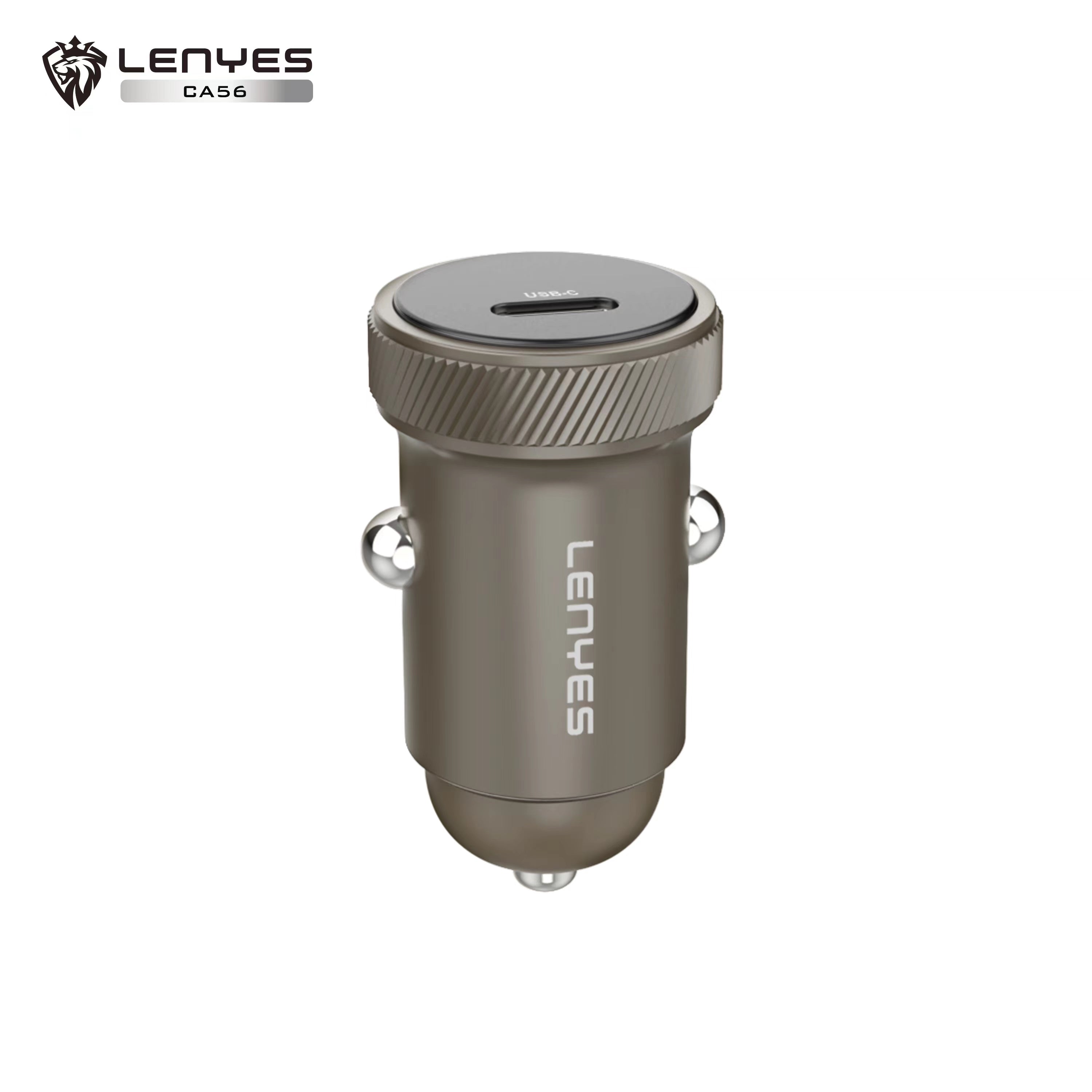 Lenyes CA56 (30W Type-C) Metal Car Charger