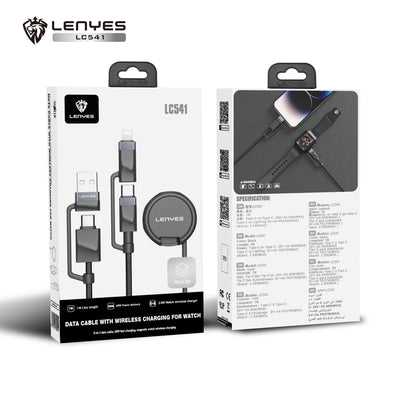 Lenyes LC541 6 in 1 with Apple Watch Charger Cable