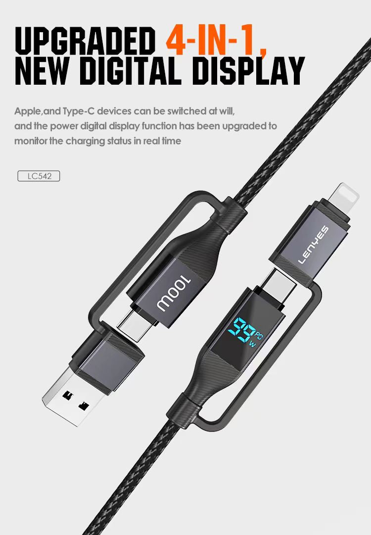 Lenyes LC542 4 in 1 Cable