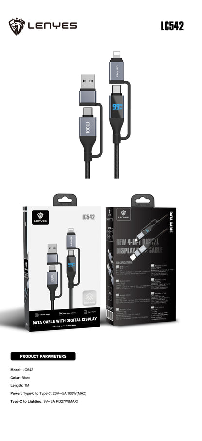 Lenyes LC542 4 in 1 Cable